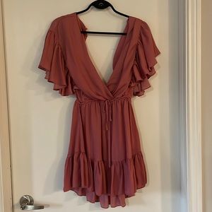 Hello Molly dress- brand new with tags (dusty rose)